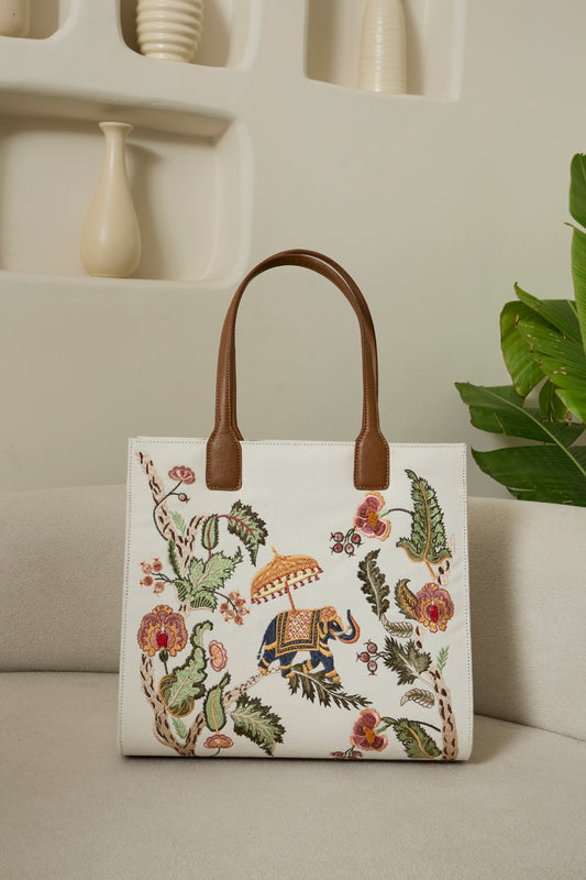 ROYAL JUNGLE TOTE BAG