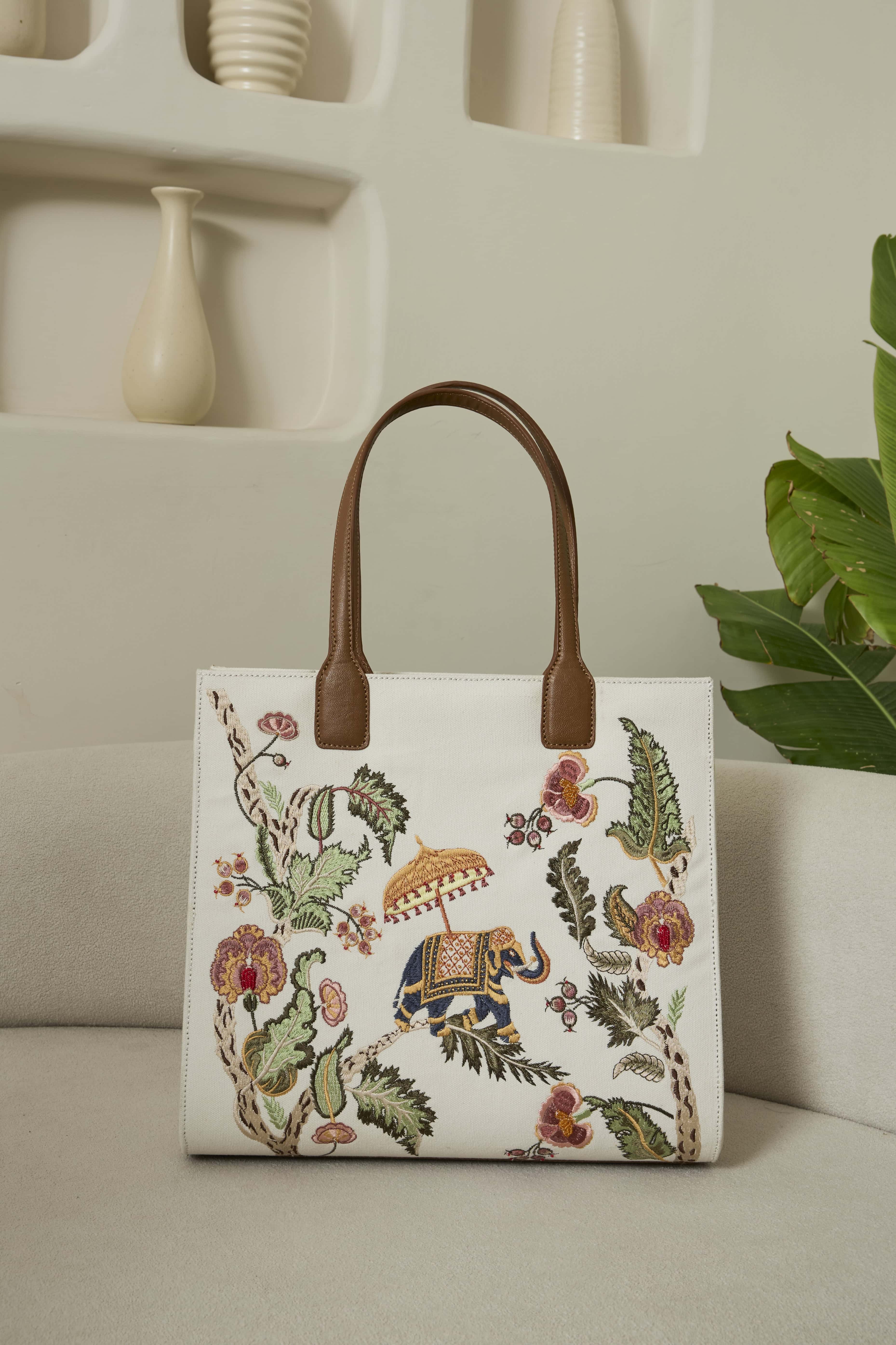 Royal Jungle Tote Bag