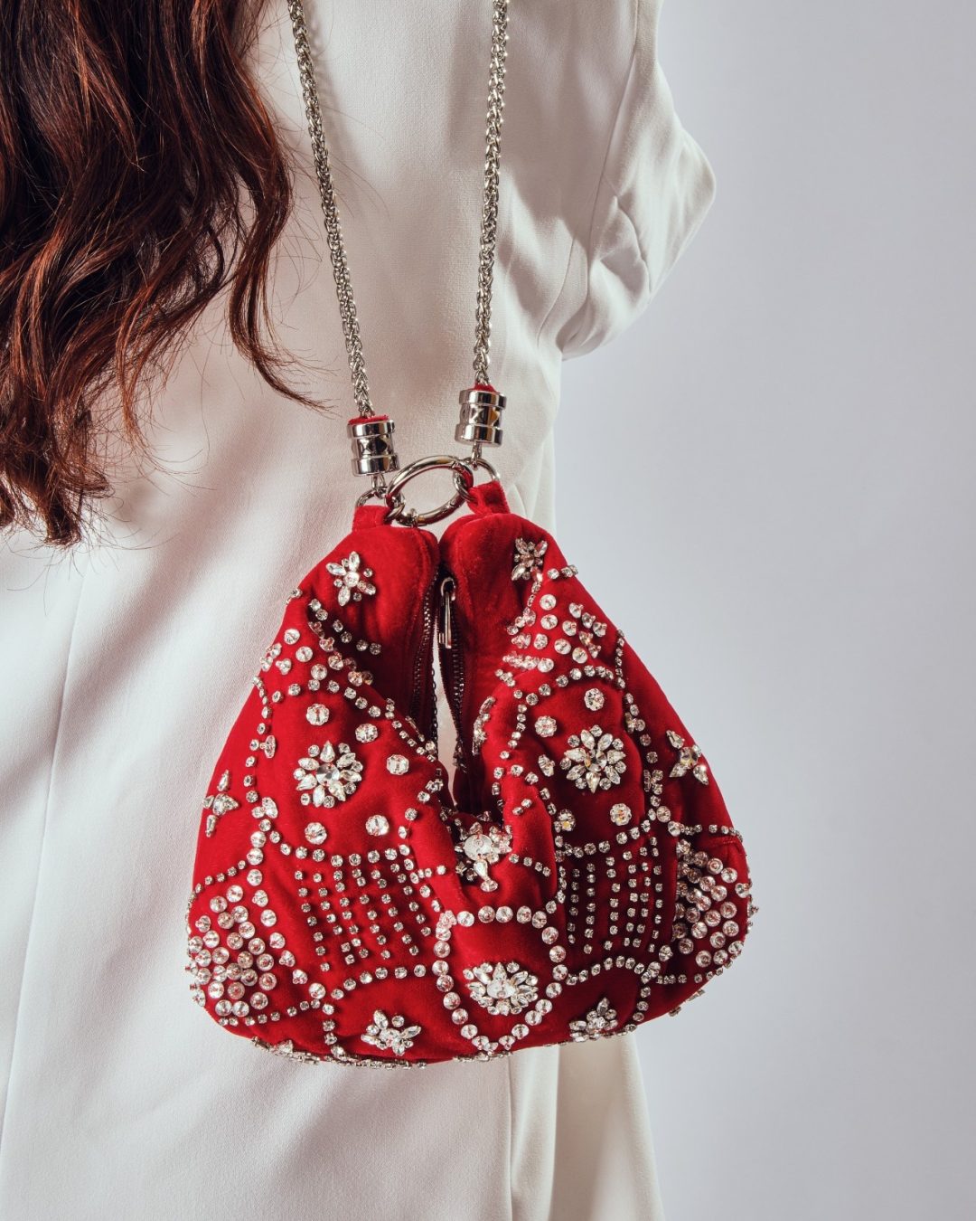 Chaand Tara Red Bag - Image 2