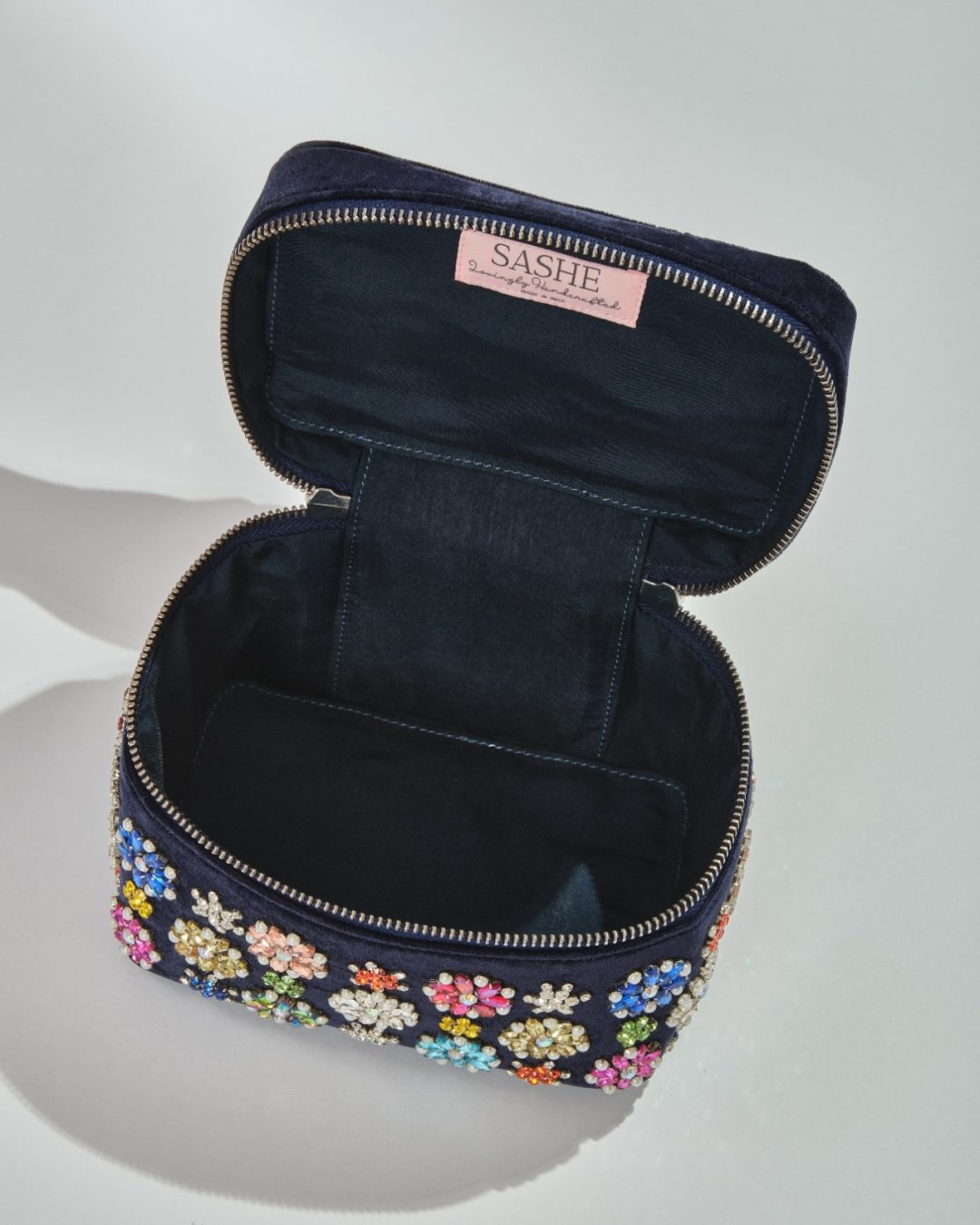 Satrangi Vanity Blue Bag - Image 5