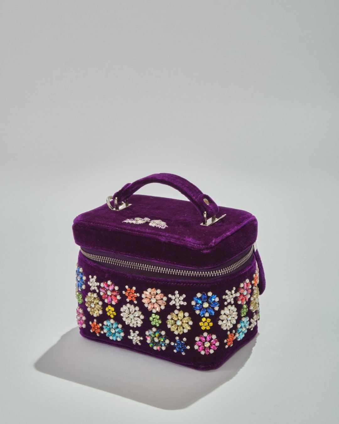 Satrangi Vanity Purple Bag - Image 4