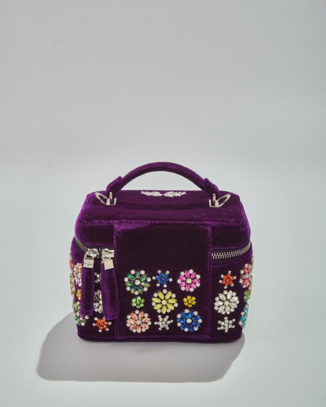 Satrangi Vanity Purple Bag - Image 3