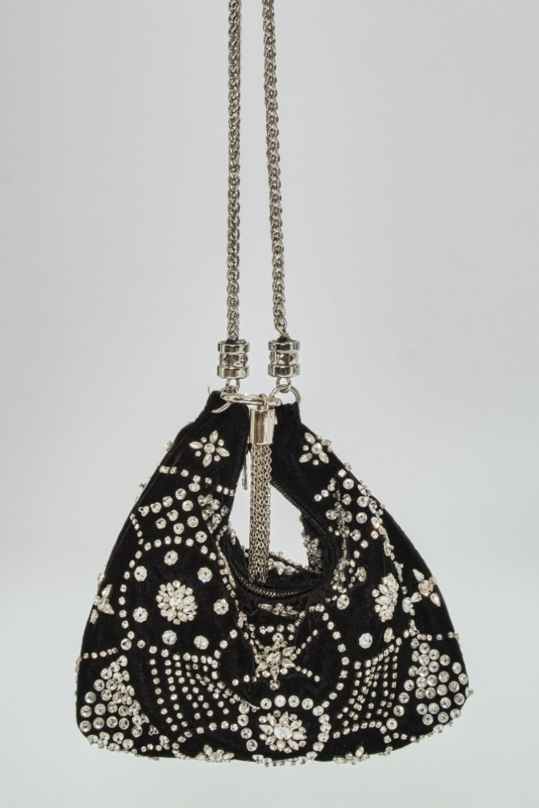 Chaand Tara Black Bag